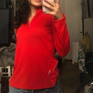 Adidas Orange/Red Running Long sleeve Top